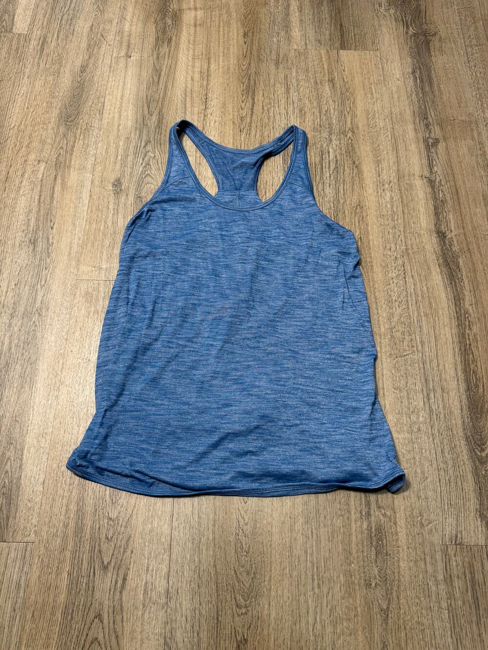 Lululemon Women's Heathered Blue Essential Tank